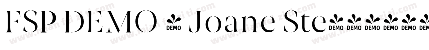 FSP DEMO - Joane Ste字体转换